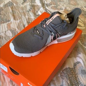 Grey and Pink Nike Air Max size 6